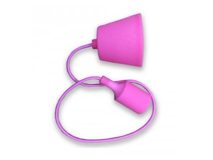 1199 e27 hangelampe fassung pink