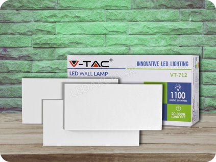 12W LED Wandleuchte  Gehäuse IP20 4000K (Lichtfarbe Neutralweiß)