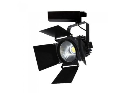33W LED Schienenleuchte SAMSUNG CHIP Schwarz Gehäuse 5000K (Lichtfarbe Kaltweiß)