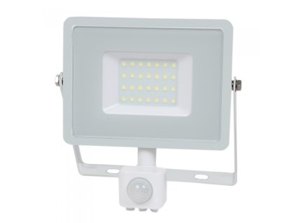 30W LED Sensor Fluter/Scheinwerfer SAMSUNG Chip Abschaltfunktion  Gehäuse 6400K (Lichtfarbe Kaltweiß)