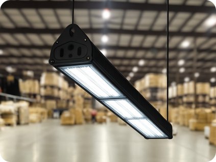 150 W LED Linear Highbay, Samsung-Chip, 18.000 lm (120 lm/W), schwarz