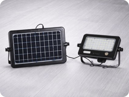 LED-Solarleuchte mit abnehmbarem Panel, 10W (1100lm), 4000K