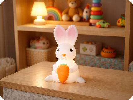 LED Deko Hase 0,02W 3000K 3xLR44 im Paket [BUNNYWWLR44]