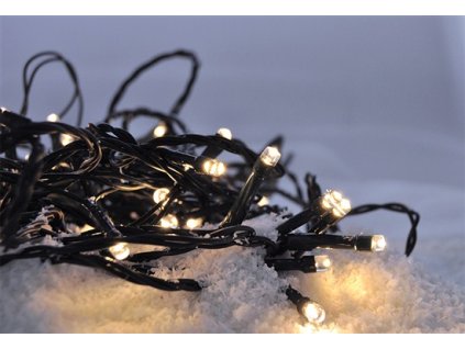 Solight LED Outdoor Weihnachtskette, 400 LEDs, 20m, 5m Zuleitung, 8 Funktionen, IP44, warmweiß