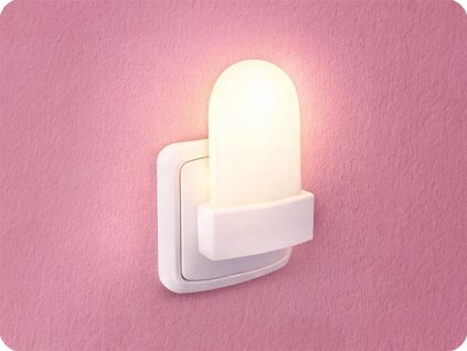 Solight Night LED RGB Leuchte mit Lichtsensor, Lichtfarbe frei wählbar, 230V [WL910]