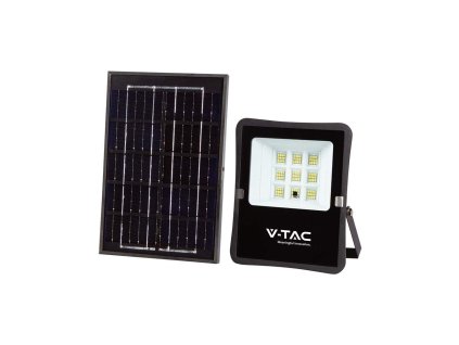 LED Solar Flutlicht/Scheinwerfer 2,3W mit Solarpanel 6W, 400lm, 5000mAh, 100°