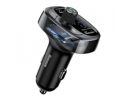 Baseus FM-Transmitter Bluetooth 2xUSB [CCMT000301]