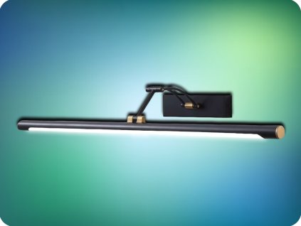 ORNO LED-Lampe über dem Spiegel RICO Länge 40cm, 7W, 770lm, 4000K, schwarz, IP44 [AD-OM-6518L4/B]