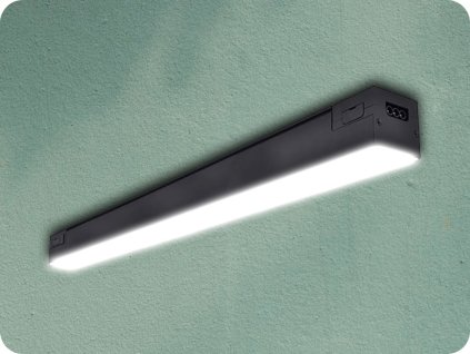 LED LINEARE BELEUCHTUNG ZUSAMMENSTECKBAR, MIT SCHWENKBAREM VERBINDER, 36W, 3420LM, 4000K, 90CM [WO2002]