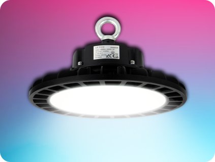 PRIME PHANTOM UFO HIGHBAY 70W, 13300LM (190LM/W), 4000K, 1-10V, 120° [206588]
