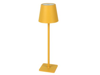 LED LINE® TISCHLAMPE TAZA 3,5W, 400LM, CCT, IP54, WIEDERAUFLADBAR, 2X2000MAH, GELB [208971]