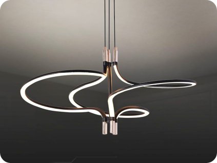 Designer LED Hängelampe 30W, 3350lm, 3000K