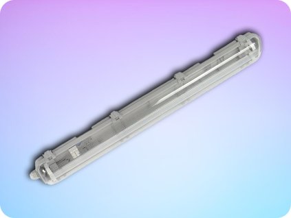 Wasserdichte Halterung VANTA für LED-Röhren 2x120cm, IP65, IK06 [203891]