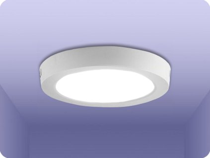 LED OBERFLÄCHENPANEL MIT NETZTEIL 18W, 1850LM, SAMSUNG CHIP, RUND