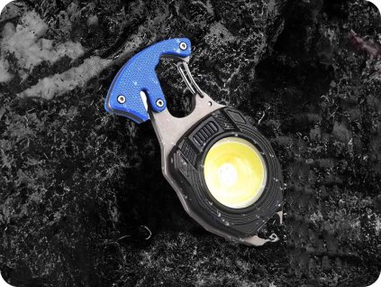 MULTIFUNKTIONALES WIEDERAUFLADBARES MINI-LED-LICHT MIT FEUERZEUG 740LM, 500MAH [SP0104]