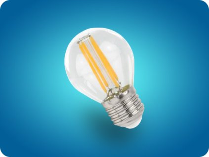 E27 LED RETRO LAMPEN G45, 5.5W, 700LM, 4000K [WOJ+14397_5.5W]