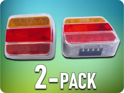 LED-Rücklicht 12/24V/2-PACK! [L1851]
