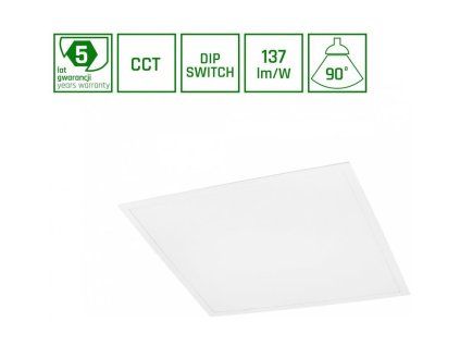 LED Panel 60x60cm einstellbar 26/36/46W, CCT [SLI035082CCT_PW]