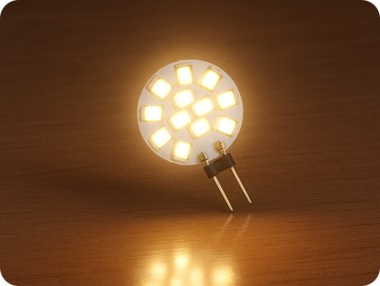 LED-Lampe G4 1,2W, 120lm, 12V, 6000K [WOJ+13785_CW]