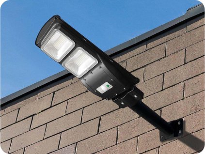 LED Solar Straßenleuchte 8W, 1000lm, 6000K