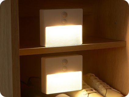 Wiederaufladbare LED-Treppenleuchte LUMINA POP, RGBW, USB-C, 2 Stück im Pack [SLI055004]