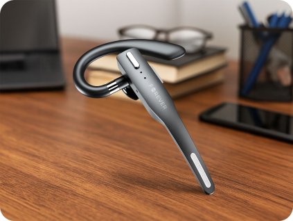 Kabelloses Headset BH-100 mit Ladecase, schwarz [GSM194796]