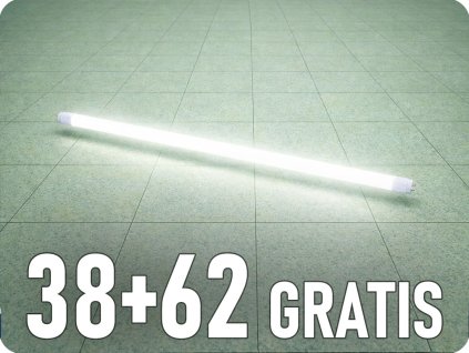 LED-Röhre T8, 18W, 1820lm, G13, 120cm, 38+62 gratis!