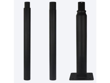 Gartenbeleuchtungsmast 3m, schwarz [209800]