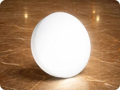 LED-Deckenleuchte mit Mikrowellensensor für 2xE27 IP44