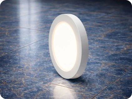 Einbau-LED-Panel mit Netzteil, 18 W, 1980 lm, rund