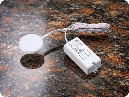 Berührungssensor EIN/AUS unter der Abdeckung, IP20