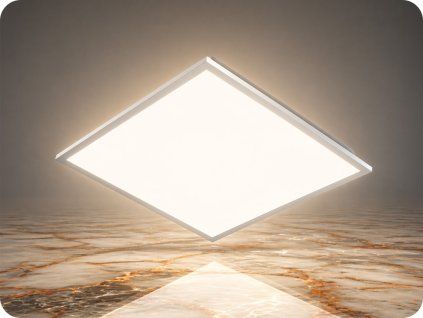 LED-Panel mit Netzteil, 40 W, 4800 lm, CCT-Farbwechsel, quadratisch