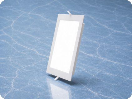 Einbau-LED-Panel mit Netzteil, 24 W, 2640 lm, CCT, Backlit, quadratisch