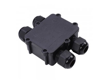 4196 wasserdicht schwarz 4 pin klemmleiste 8 12mm ip68