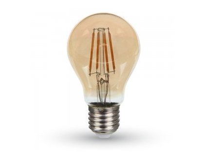 5648 led gluhbirne samsung chip filament 4w e27 a60 bernstein abdeckung 2200k