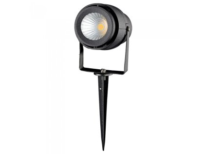 6107 12w led garten spitze leuchte schwarz gehause grun