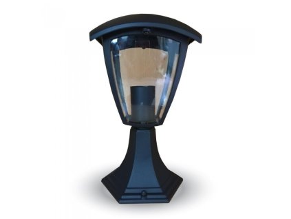 6527 garten low licht 1xe27 glas aluminium ip65