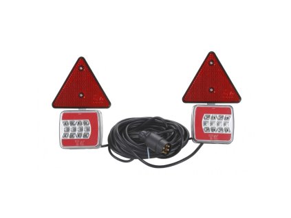 9656 set led beleuchtung 25 magnetdraht 7 5 meter dreieck