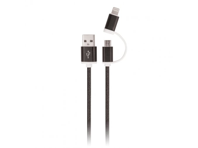 18746 4 setty 2in1 usb kabel micro usb typ c 2a 100 cm