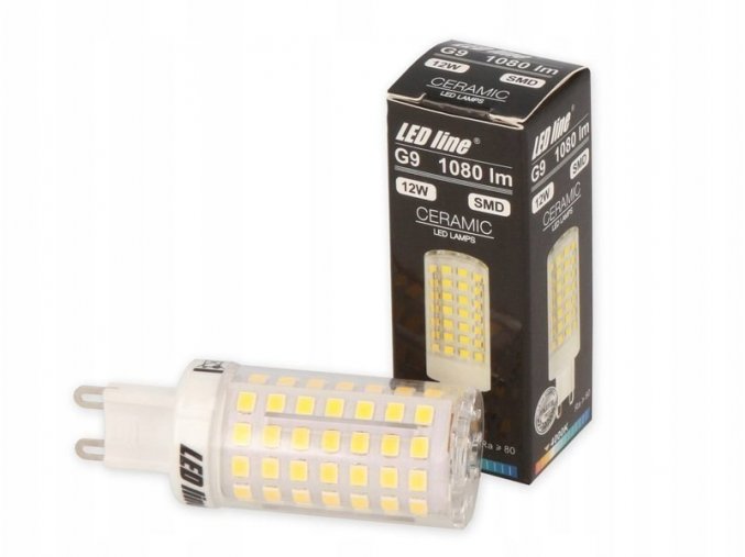 LED-Lampe G9, 12W, 1160lm, LED line