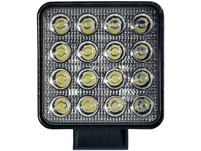 LED Epistar Arbeitsscheinwerfer, eckig, 24W, 2000lm, 12/24V, IP67, 6500K [L0081-B]