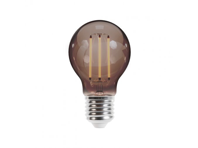 E27 LED-Retro-Glühlampe 4W, 400lm, A60, Rauch, 2000K