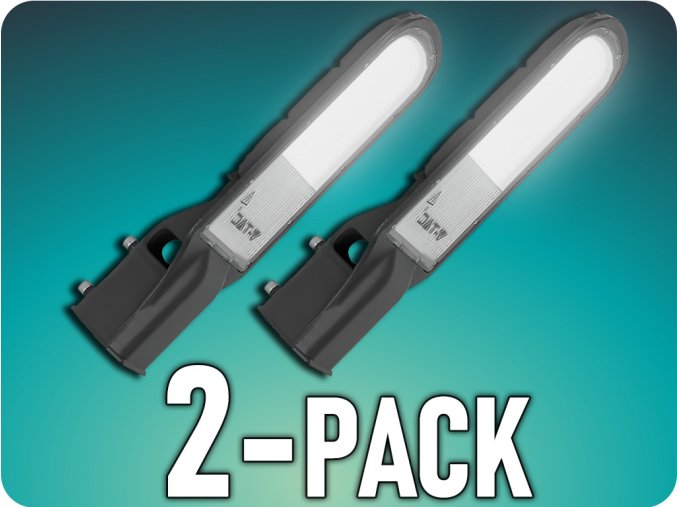 50W LED STRASSENLICHT, 4200LM, 110°, SAMSUNG CHIP/2-PACK!