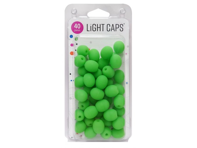 LIGHT CAPS® grün, 40 Stück im Paket