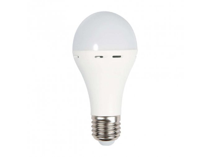 E27-LED-Glühbirne mit Notbatterie 9 W (Lebensdauer 3,5–4,5 Stunden), 720 lm, A70, 4000 K