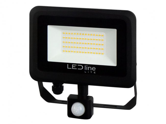 LED line® Flutlicht/Scheinwerfer mit Sensor 50W, 5000lm, 4000K [203556]