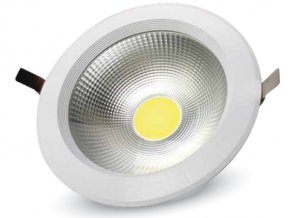 10W LED COB Einbauleuchte Reflektor  Gehäuse - (Lichtfarbe Warmweiß)