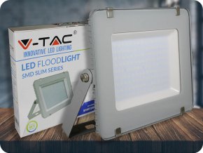 150W LED Flutlicht/Scheinwerfer SMD SAMSUNG CHIP Grau Gehäuse 6400K (Lichtfarbe Kaltweiß)