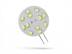 LED-Lampe G4, 2W, 12LED, 12V, 30mm, Spektrum (Lichtfarbe Warmweiß 3000K)