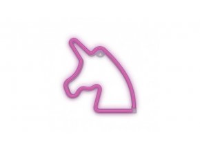 Forever Light Neon LED Dekoration - Einhorn pink, 3xAA/USB